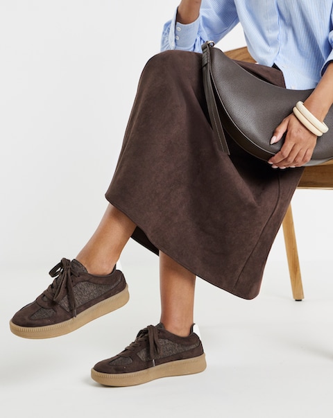 New In - Chunky Retro Trainer E Fit