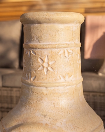 Charles Bentley SNUG Valencia Clay Chiminea