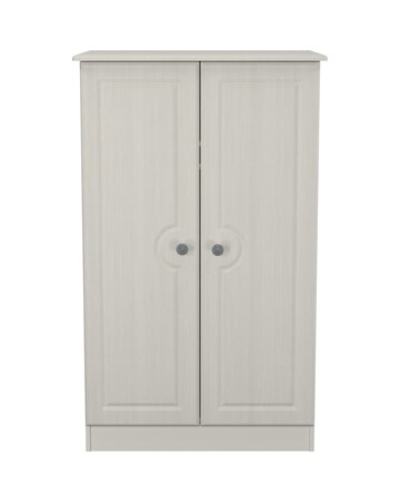 Peregrine Ready Assembled 2 Door Midi Wardrobe - Kids