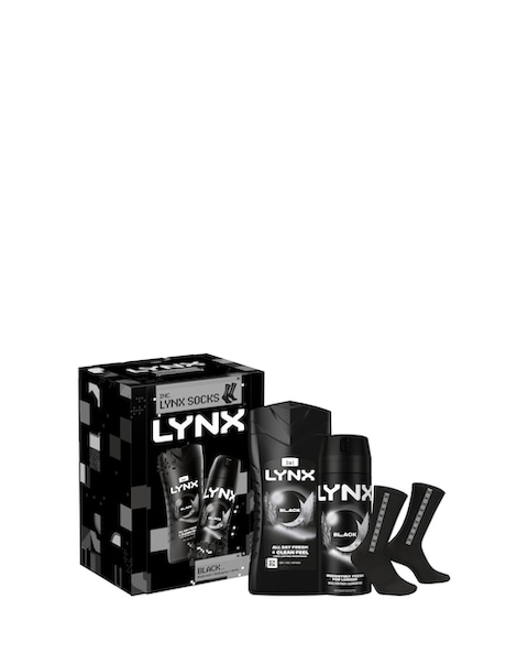 New In - Lynx Black Duo & SocksGift set
