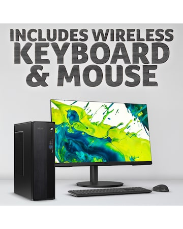 Acer Aspire XC Desktop Tower - Ryzen 5 3500U 8GB 512GB SSD