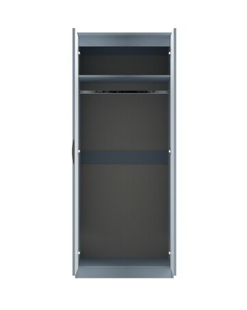 Haydn Ready Assembled 2 Door Mirrored Wardrobe - Kids