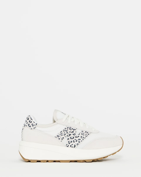 New Balance 370 Animal Print Trainers