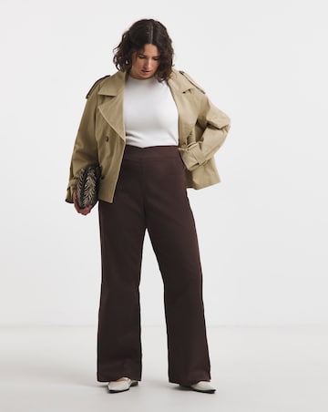 Chocolate Wide Leg Weekender Jeggings