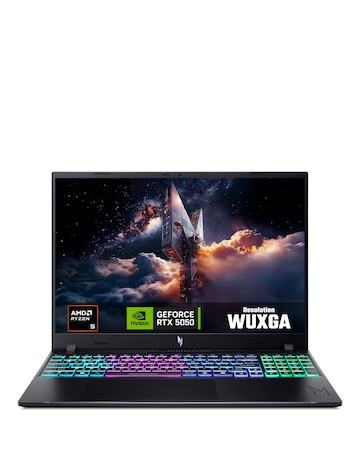 Acer Nitro Gaming Laptop - AI Ryzen 5 5050 16GB 512GB - Black