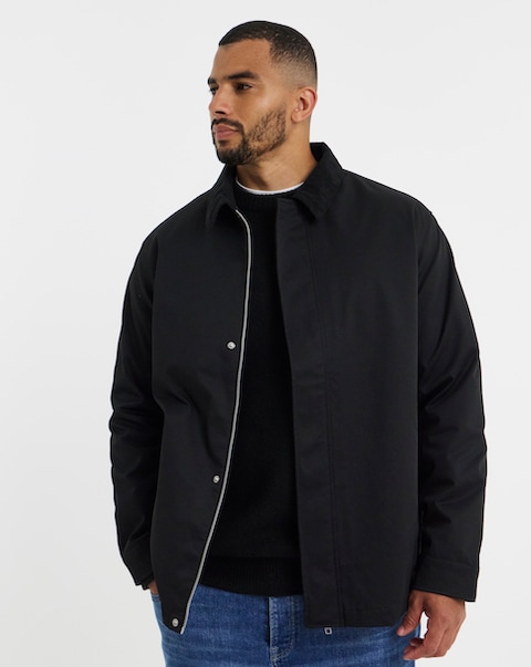 New In - Jack & Jones Wolf Worker Jacket - Black