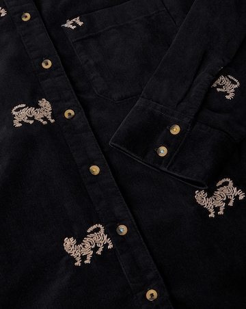 White Stuff Libby Embroidered Cord Shirt