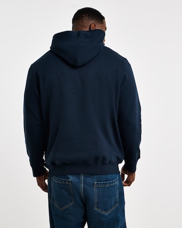 Jack & Jones Frederiksberg Graphic Box Sweat Hoodie - Navy