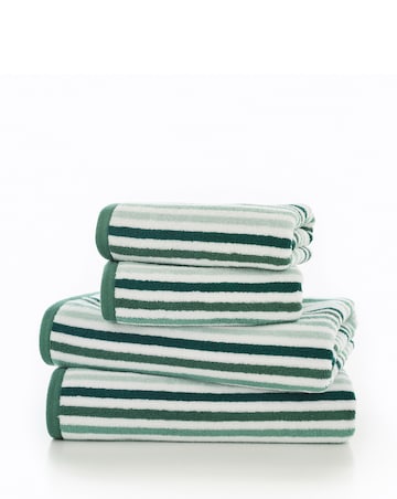 Deyongs Bliss Linear 100% Cotton 550GSM Striped Towel