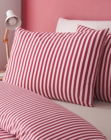 Catherine Lansfield Epping Textured Stripe Duvet Cover Set