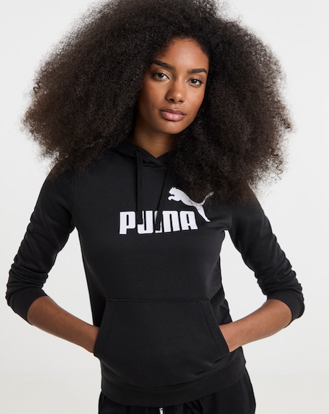 PUMA Essentials Logo Oversized Fleece Hoodie