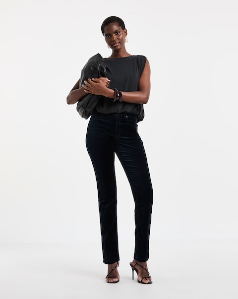 New In - Velvet Slim Leg Jeans