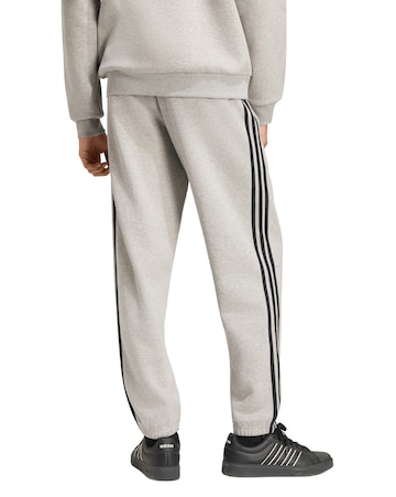 adidas 3 Stripes Fleece Cuffed Joggers