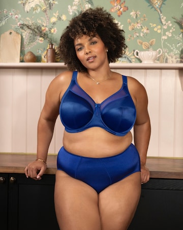 Goddess Keira Full Fit Knicker Blue