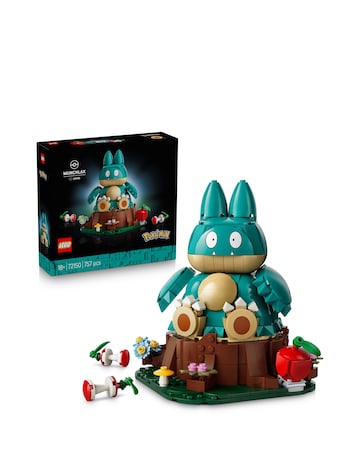 LEGO Pokemon Munchlax Adult Building Set 72150