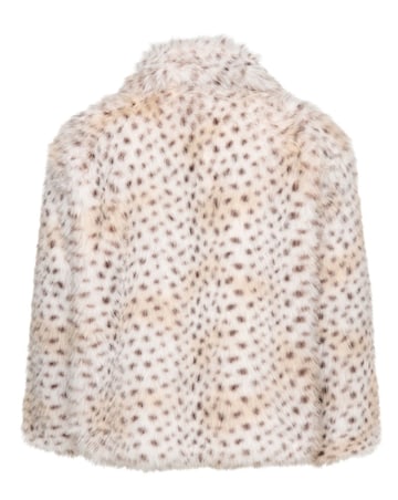 Only Animal Print Faux Fur Jacket