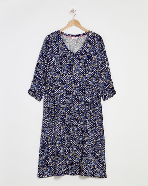Julipa Button Shoulder Dress