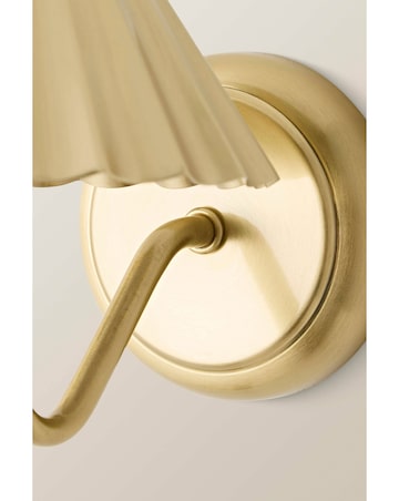 ValueLights Avery Gold Rechargeable Easy Fit LED Wall Light