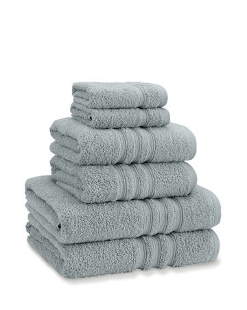 Catherine Lansfield Zero Twist 6 Piece Towel Bale