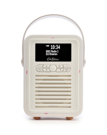 VQ Cath Kidston Spots Retro Mini DAB Radio