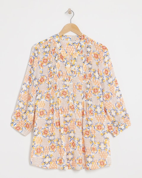 Julipa Pintuck Dobby Tunic