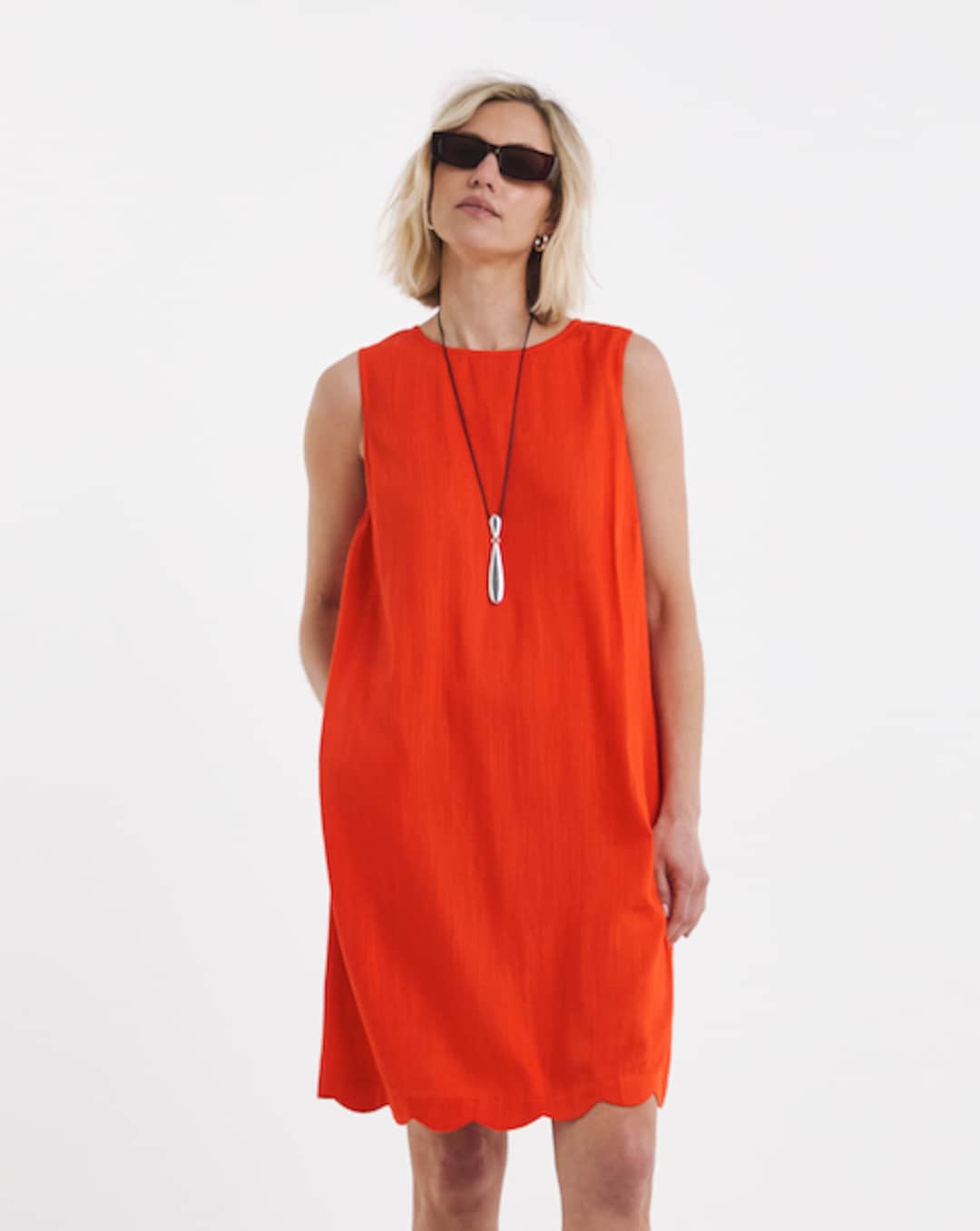 Orange Shift Dresses Womens | Fashion World Orange Shift Dresses Womens | Fashion World