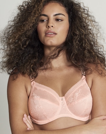 Fantasie Fusion Lace Full Cup Wired Bra Blush