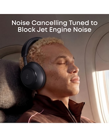 Soundcore Space 2 Wireless Noise-Cancelling Headphones - Black