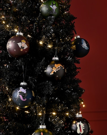 Disney Set of 7 Baubles - Villains