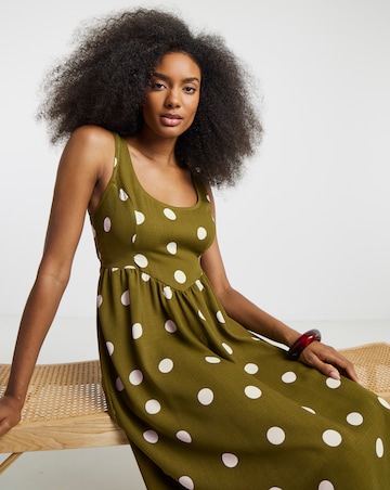 Simply Be Strappy Angled Waist Detail Dress