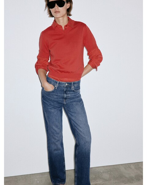 Mango Matilda High Rise Straight Jean