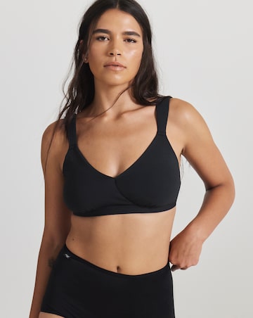 Pretty Secrets Ivy Lace Full Cup Bra (B-G) Black