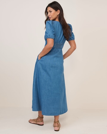 Nobody's Child Tulla Midi Denim Dress
