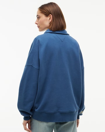 Tommy Hilfiger Studio Graphic Half-Zip Polo Jumper