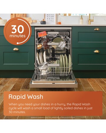 HP2FFC14BN6XUK Freesta Full Dishwasher