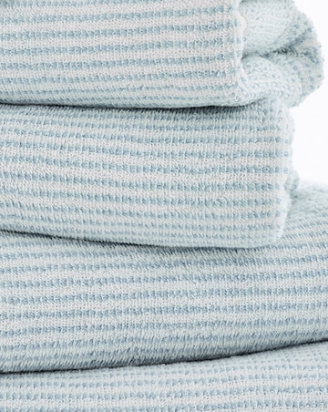 The Lyndon Company Willow Weave Striped 100% Cotton Towel