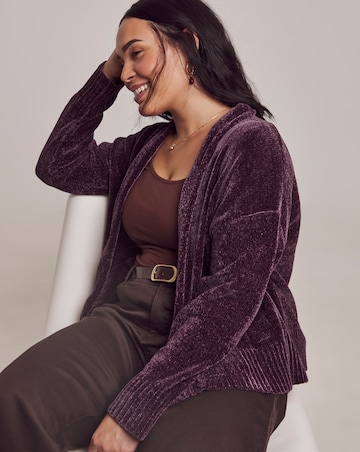 Julipa Chenille Pocket Cardigan