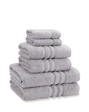 Catherine Lansfield Zero Twist 6 Piece Towel Bale