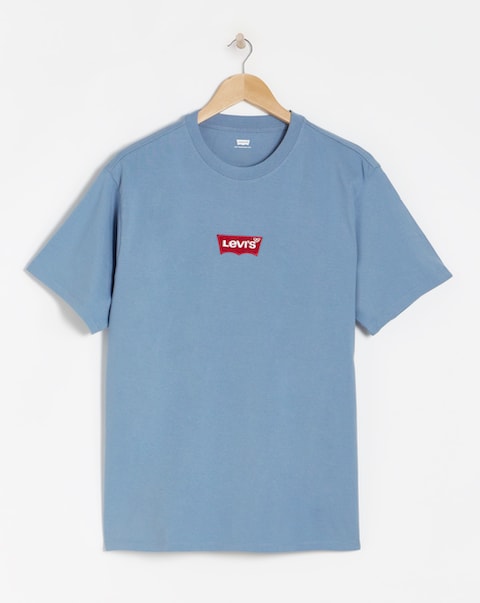 Levi's Short Sleeve Vintage Fit Badge T-Shirt - Blue