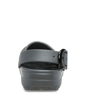 Crocs Carbon Classic Enamel Buckle Clog - Standard Fit