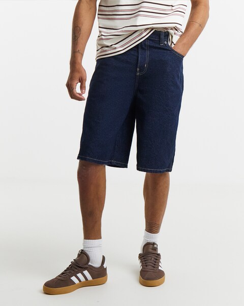 Dickies 958 13 Inch Loose Denim Short - Rinsed