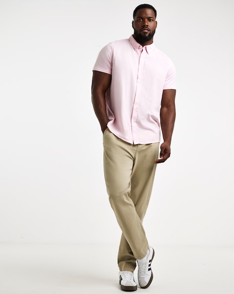Short Sleeve Oxford Shirt Regular Length