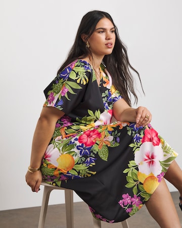 Joanna Hope Printed Column Dress