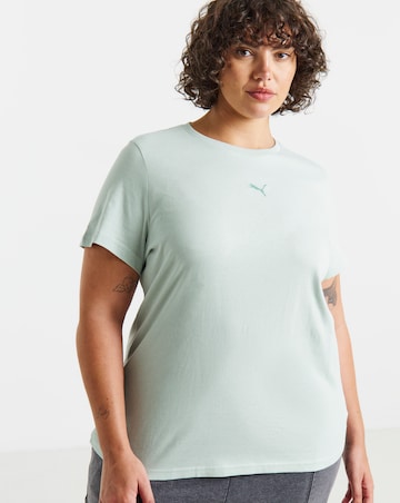 Puma Essentials Centered Cat Logo Tee