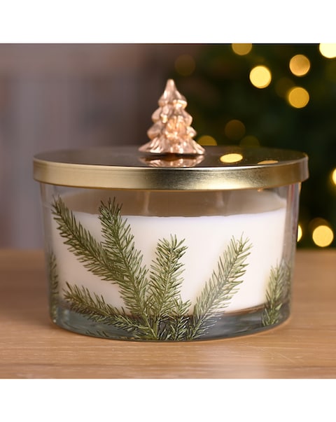 New In - Pine Pattern Candle
