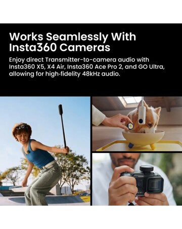 Insta360 Mic Pro (2 TX + 1 RX)