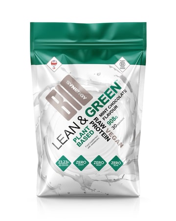 Bio-Synergy Lean & Green Vegan Protein Powder Choc Mint - 908g