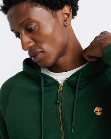 Timberland Exeter River Full Zip Hoodie - Green