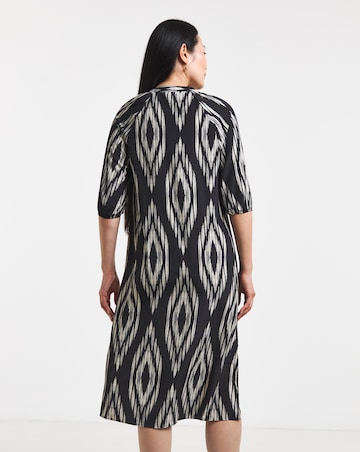 Printed Kaftan Dress