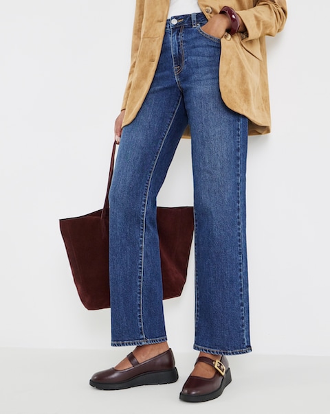 Dominga Buckle Mary Jane Shoes - Extra Wide Fit (EEE)
